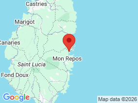 Map of Site Report: Praslin, Saint Lucia